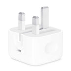 Apple 20W USB-C power adapter with 3-pin plug