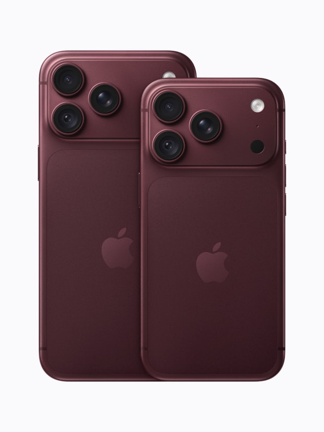 Apple iPhone 18 Pro Burgundy colour official Apple product reference