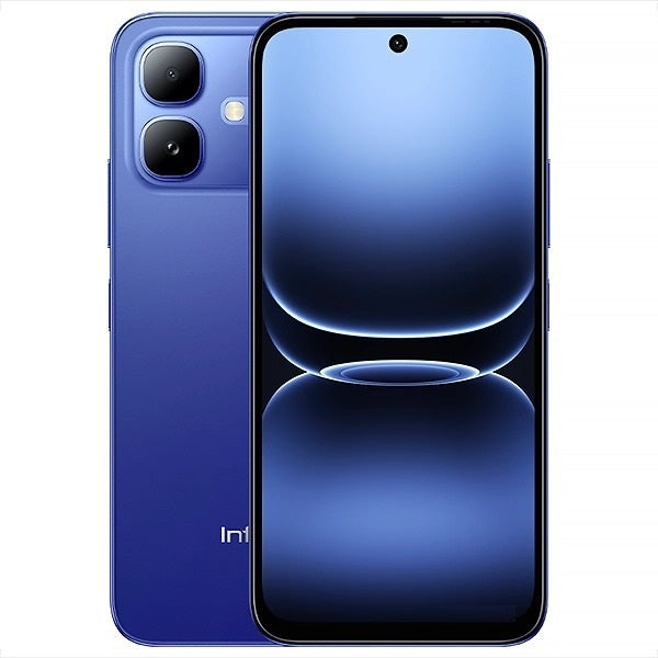 Infinix SMART 20 Cloudline Blue phone front and back