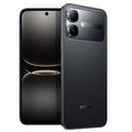 Infinix SMART 20 Shadow Black phone front and back