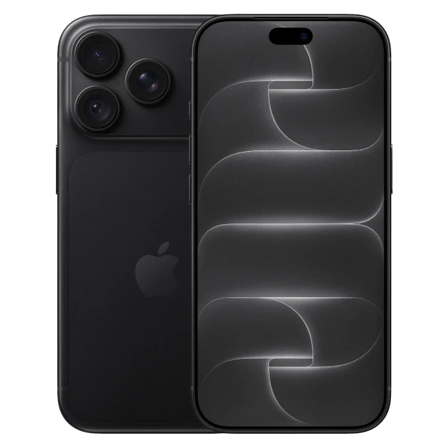 Apple iPhone 18 Pro Black front and rear view KARTiN Pakistan