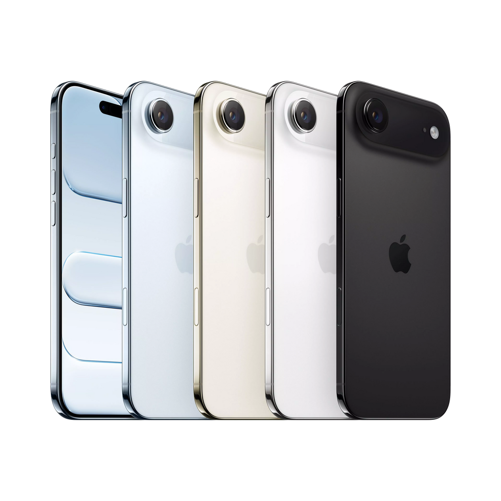 Apple iPhone Air Space Black, Cloud White, Light Gold, Sky Blue colour lineup PTA Approved Pakistan KARTiN