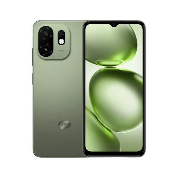 itel A100C Silk Green official product image