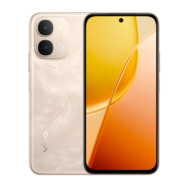 vivo y31d Gold front and rear product image
