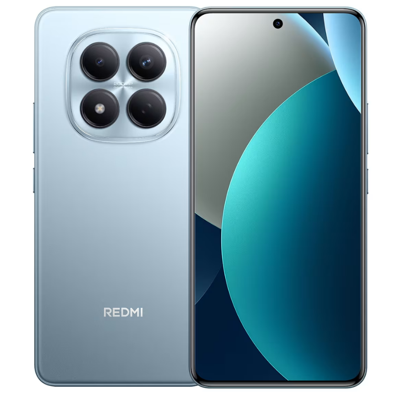 Xiaomi Redmi Note 15 Pro 4G Glacier Blue front and back