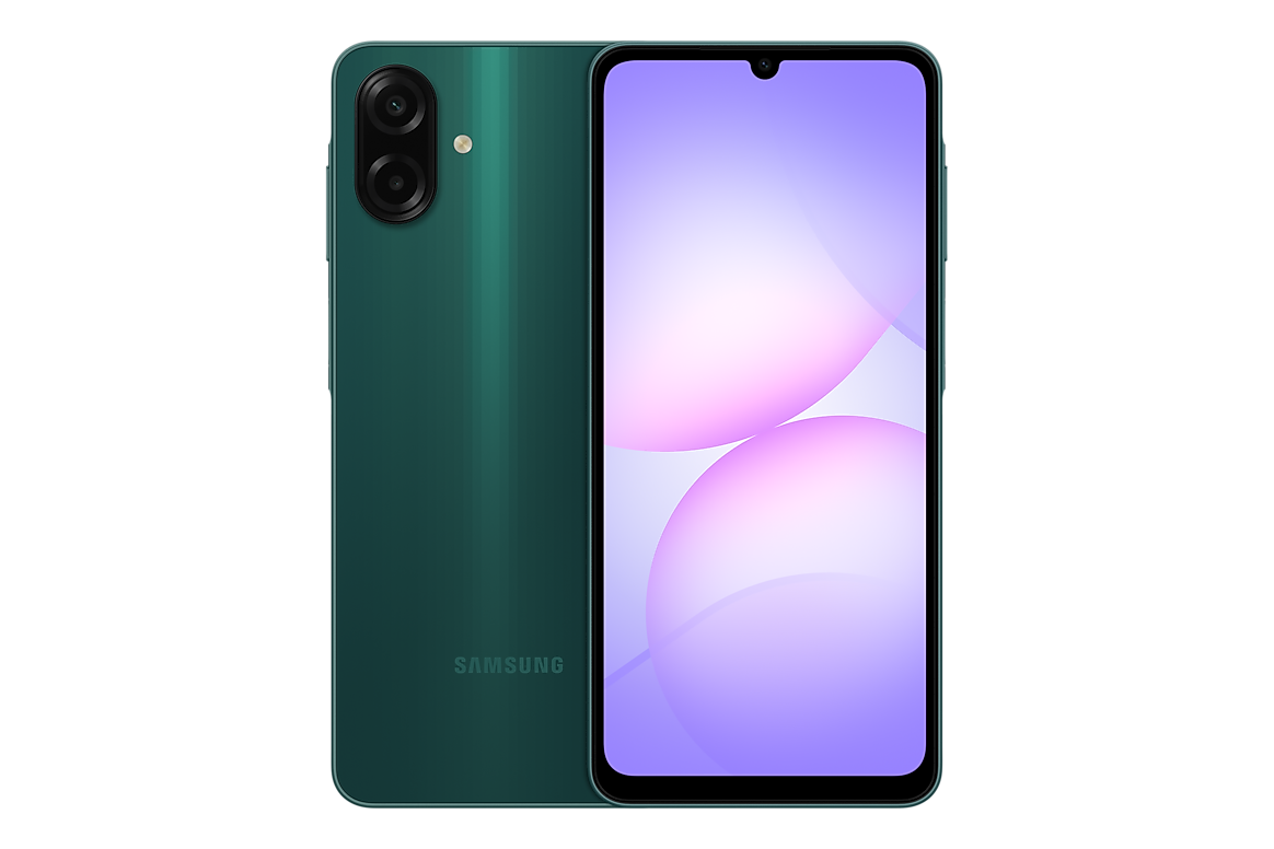 Samsung Galaxy A07 Green front